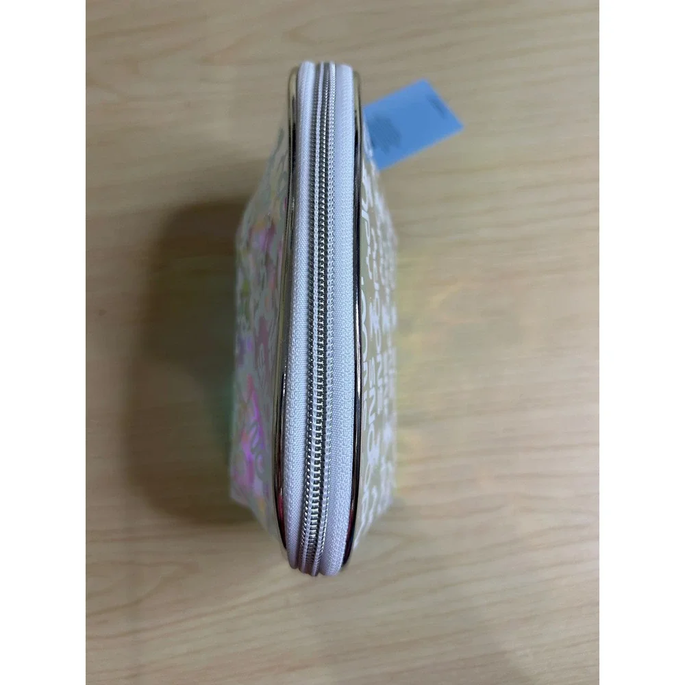 Miniso Peanuts Snoopy‎ Holographic Iridescent Cosmetic Bag Astronaut Pouch New